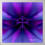 Misty Sails Fractal Poster