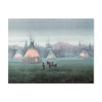 MISTY TIPI by SHARON SHARPE Postcards