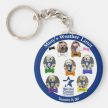 Misty's Weather Litter Keychain