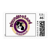 Misunderstood Pit Bull Stamps by smeehan Misunderstood Pit Bull Stamps