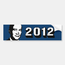 MITCH DANIELS 2012 BUMPER STICKER