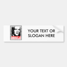 MITCH DANIELS INK BLOCK.png Bumper Sticker