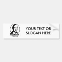 MITCH DANIELS IS MY HOMEBOY BUMPER STICKER