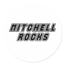 Mitchell Rocks stickers