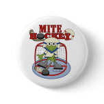 Mite Hockey Goalie Tshirts and Gifts Buttons
