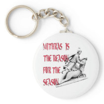 Mithras is the Reason for the Season Key Chain