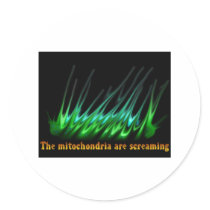 Mitochondria Are Screaming stickers by nakedzealot Mitochondria Are Screaming stickers