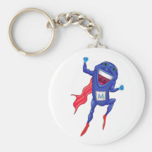 Mitochondria Man Keychain