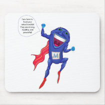 Mitochondria Man Mousepads