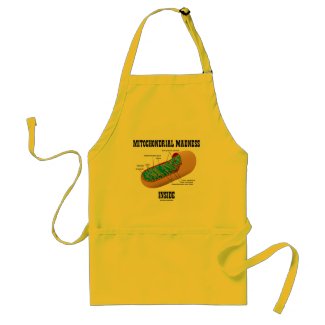 Mitochondrial Madness Inside (Mitochondrion) apron