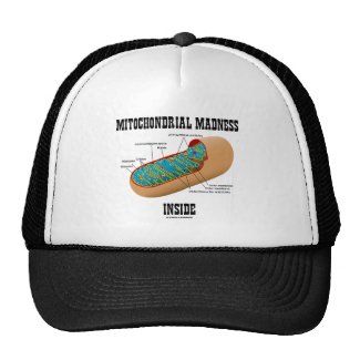Mitochondrial Madness Inside (Mitochondrion) Mesh Hat