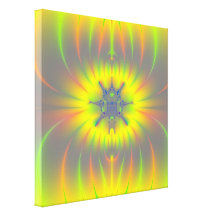 Mitosis Fractal Canvas Print