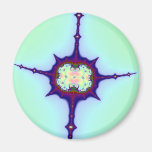 Mitosis Fractal Refrigerator Magnet