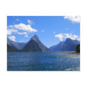Mitre Peak, Milford Sound, NZ Postcard