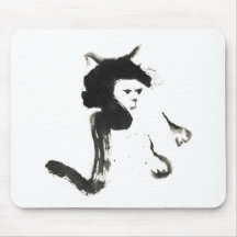 Mitss the Cat, Sumi-e Mousepad