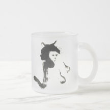 Mitss the Cat, Sumi-e Mug