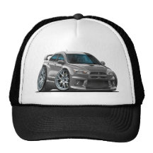 Mitsubishi Evo Grey Car Hat