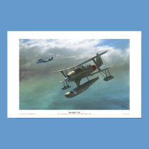 Mitsubishi F1M2 posters