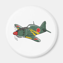 mitsubishi J2M Raiden Refrigerator Magnet