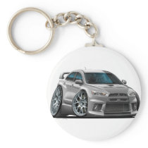 Mitsubishi Silver Car Key Chains