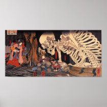Mitsukuni Defying the Skeleton Specter Poster