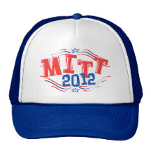 MITT 2012 Patriotic Hats