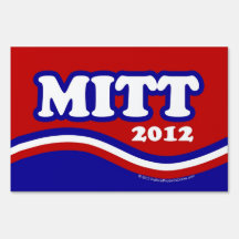 Mitt 2012, Retro Wave Yard Sign