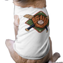 Mitt & Crossbats pet clothing by kbilltv Mitt & Crossbats pet clothing