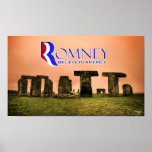 Mitt Henge - Romney: Believe in America Poster