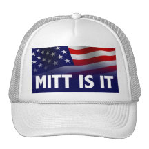 Mitt Is It - Romney Ryan 2012 Mesh Hat