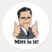 MITT IS IT stickers