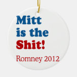 MITT IS THE SHIT.png Christmas Tree Ornament