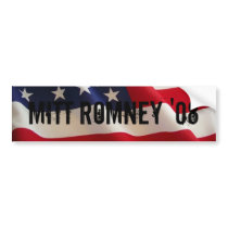 MITT ROMNEY '08 BUMPER STICKER bumper stickers
