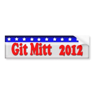Mitt Romney 2012 bumpersticker