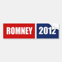 MITT ROMNEY 2012 BUMPER STICKER