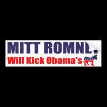 Mitt Romney 2012 bumper stickers
