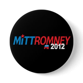 Mitt Romney 2012 button