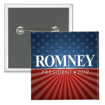 Mitt Romney 2012 Buttons