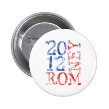 Mitt Romney 2012 Buttons