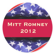 Mitt ROMNEY 2012 Campaign Sticker