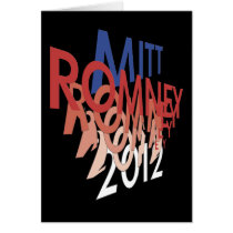 Mitt Romney 2012 cards