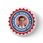 Mitt Romney 2012 for US President Buttons