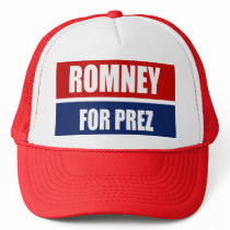 MITT ROMNEY 2012 HATS