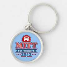 Mitt Romney 2012 Key Chain