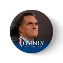 Mitt Romney 2012 - photo pinback