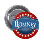 Mitt Romney 2012 Pinback Button