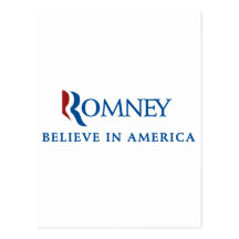 Mitt Romney 2012 Post Card
