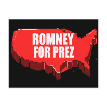 MITT ROMNEY 2012 POST CARDS