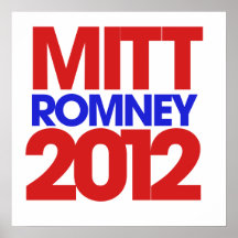 Mitt Romney 2012 Posters