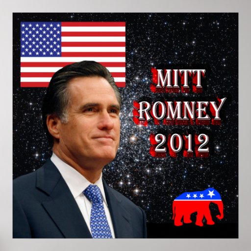 Mitt Romney 2012 Poster | Zazzle